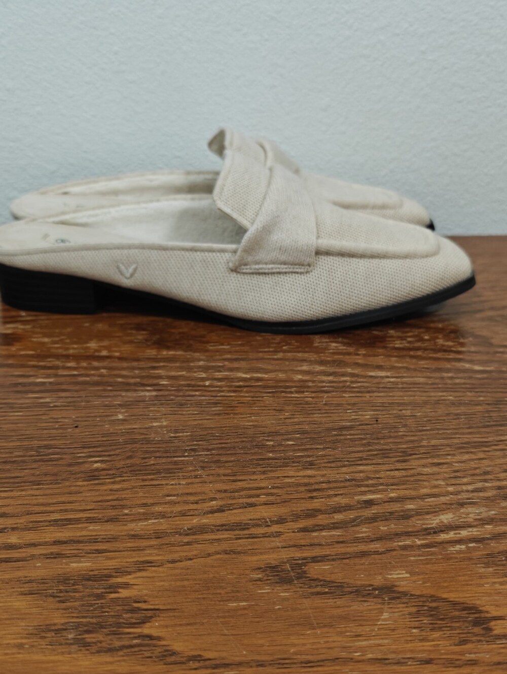 Vivaia Mules Cream White Size 42 Office Siren Business Old Money - Picture 3 of 11